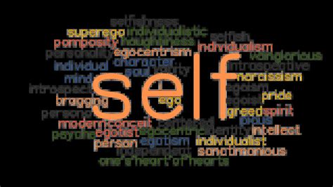 What is another word for self.